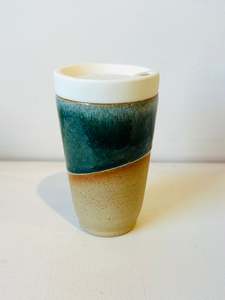 Ceramics: Beach Travel Tumbler