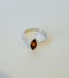 Festive Treats: Coral and sterling silver ring