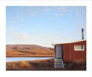 Fisherman’s Home at Lake Onslow, Central Otago, New Zealand
