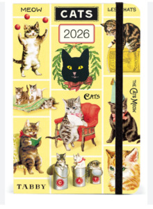Stationery Books: Cats 2026 Weekly Planner
