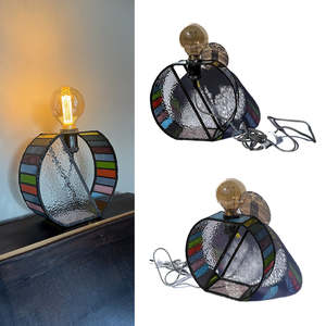 Multi Colour Round Lamp
