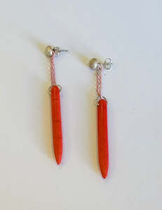 Katie Pascoe: Sterling Silver, Mixed Metal & Stone Earrings