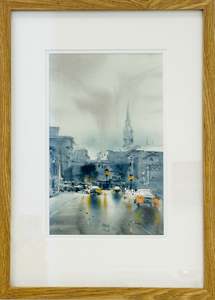 Paint: Grey Day, Dunedin