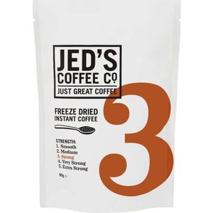Jed’s Instant Freeze Dried Coffee 3 Strong Refill 90g – Redbasket – Online Grocery