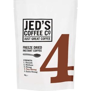 Jed’s Instant Freeze Dried Coffee 4 Very Strong Refill 90g – Redbasket – O&hellip;