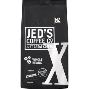 Products: Jed’s Whole Beans Coffee X Extreme 200g – Redbasket – Online Grocery