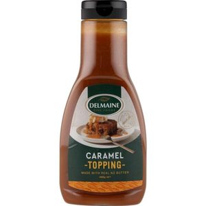 Delmaine Topping Caramel Bottle 400g – Redbasket – Online Grocery