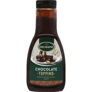 Products: Delmaine Topping Chocolate 375g – Redbasket – Online Grocery