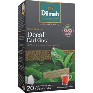 Dilmah Tea Decaf Earl Grey Bags 20pack – Redbasket – Online Grocery