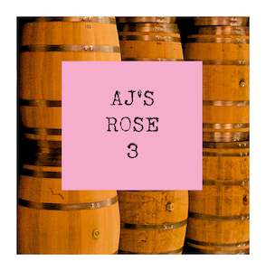 Euro wine mix: AJ's Rose 3