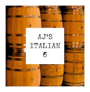 Italian Wines: AJ's Italian 6