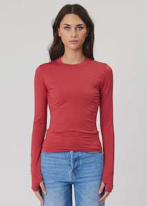 Remain: REMAIN Alba Long Sleeve - Brick