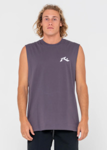 RUSTY Competition Muscle Tank - Coal