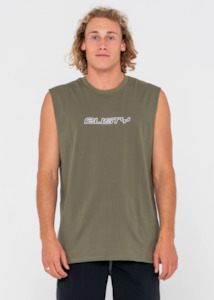 RUSTY Flip Daddy Muscle Tank - Savanna