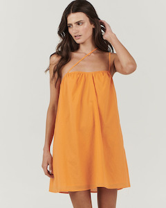 Charlie Holiday: CHARLIE HOLIDAY Alfie Mini Dress - Orange