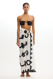 Significant Other: SIGNIFICANT OTHER Marcella Sarong - Monochrome Wave