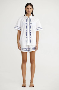 Significant Other: SIGNIFICANT OTHER Annette Shirt - Ivory