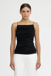 Significant Other: SIGNIFICANT OTHER Luna Strappy Top - Black