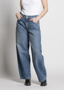Ltb Denim: LTB Larrie High Rise Baggy Jean - Talea Wash