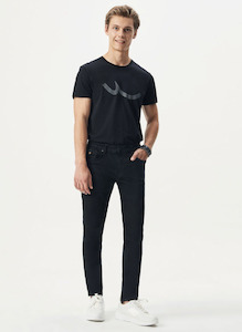 Ltb Denim: LTB Joshua 51797 34 Leg - Black to Black