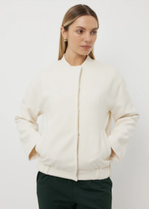 TUESDAY LABEL Anderson Bomber - Ivory Wool
