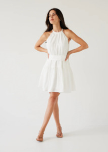 TUESDAY LABEL Dolly Mini Dress - Porcelain