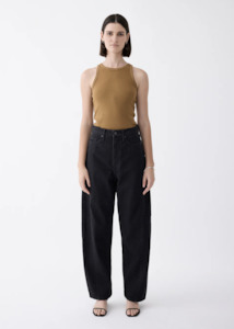 OUTLAND DENIM Utah Mid Slouchy Jean - Black