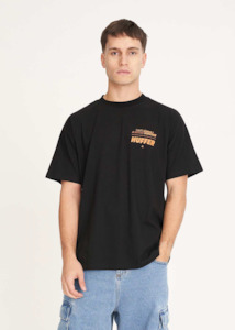 Huffer: HUFFER Block Tee 220/M.H. - Black