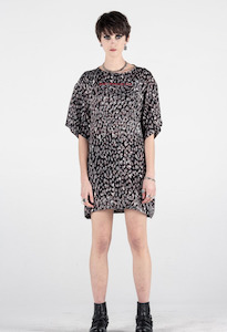 Stolen Girlfriends Club: STOLEN GIRLFRIENDS CLUB ink cat shift dress