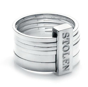 STOLEN GIRLFRIENDS CLUB Six Piece Band Ring