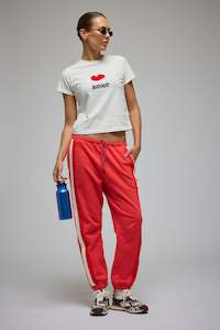 ARAMINTA JAMES Bisous Baby Tee Warm - White