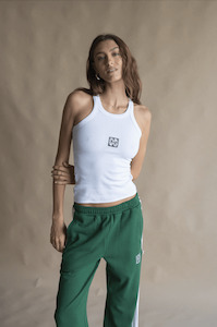 ARAMINTA JAMES Monogram Tank - Snow