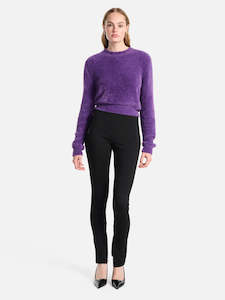 ENA PELLY Leila Ponte Pants - Black