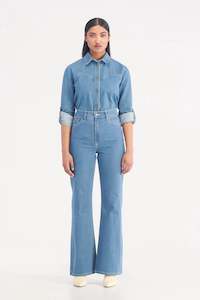NOBODY DENIM Anita Flare - Blue Wren