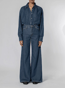 NOBODY DENIM Carly Jean - Soft Steel