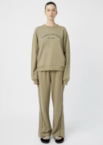 Camilla Marc: CAMILLA & MARC Odessa Graphic Crew - Sea Grass