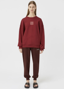 Camilla Marc: CAMILLA & MARC Monica Crew - Burgundy