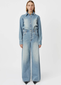 CAMILLA & MARC Bay Denim Shirt - Light Vintage Blue