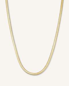 Rosefield: ROSEFIELD Snake Necklace - Gold