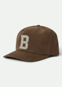 Brixton: BRIXTON Big B Cap - Pinecone Brown Twill