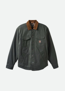 Brixton: BRIXTON Builders Durham Jacket - Washed Black