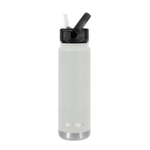 PARGO PROJECT 750ml Insulated Sports Bottle - Bone White w/ Straw Lid