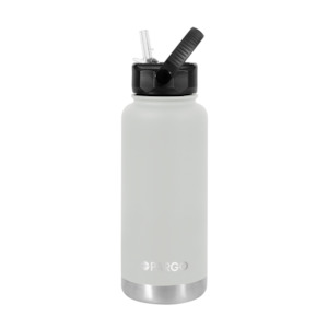 PARGO PROJECT 950ml Insulated Sports Bottle - Bone White w/ Straw Lid