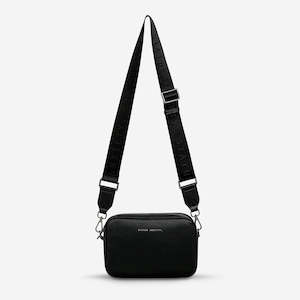 Status Anxiety: STATUS ANXIETY Plunder Bag Webbed Strap - Black