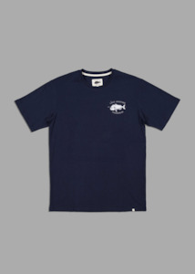 Just Another Fisherman: JUST ANOTHER FISHERMAN Snapper Tee - Navy