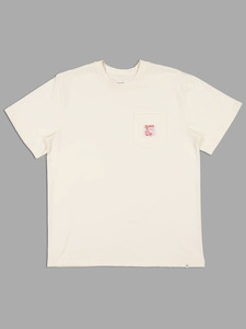 Just Another Fisherman: JUST ANOTHER FISHERMAN Quality Heavy Shore Tee - Antique White