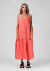 RPM Antoinette Dress - Washed Coral