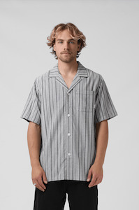 RPM Vert Short Sleeve Shirt - Green Stripe
