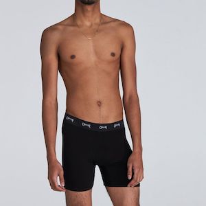 CRATE 2 Pack Scripted Underwear - Black