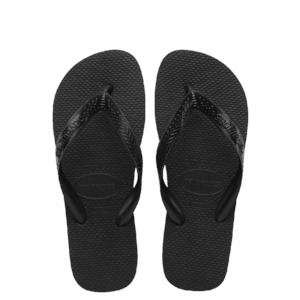 HAVAIANAS Kids Top Jandals - Black